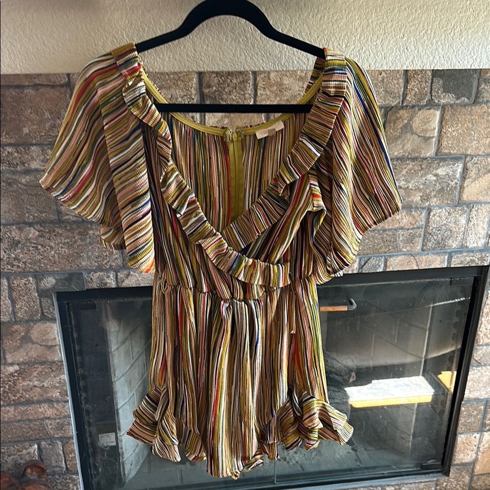 Luxxel Women’s Colorful Large Romper